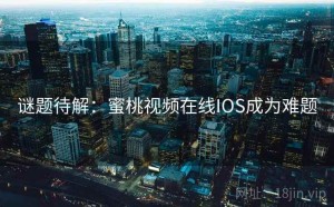 谜题待解：蜜桃视频在线IOS成为难题